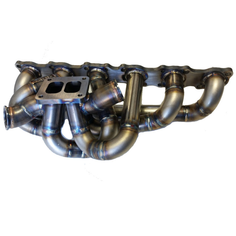 Future Fabrication RB T4 Twin Scroll Manifold Bardabe Performance