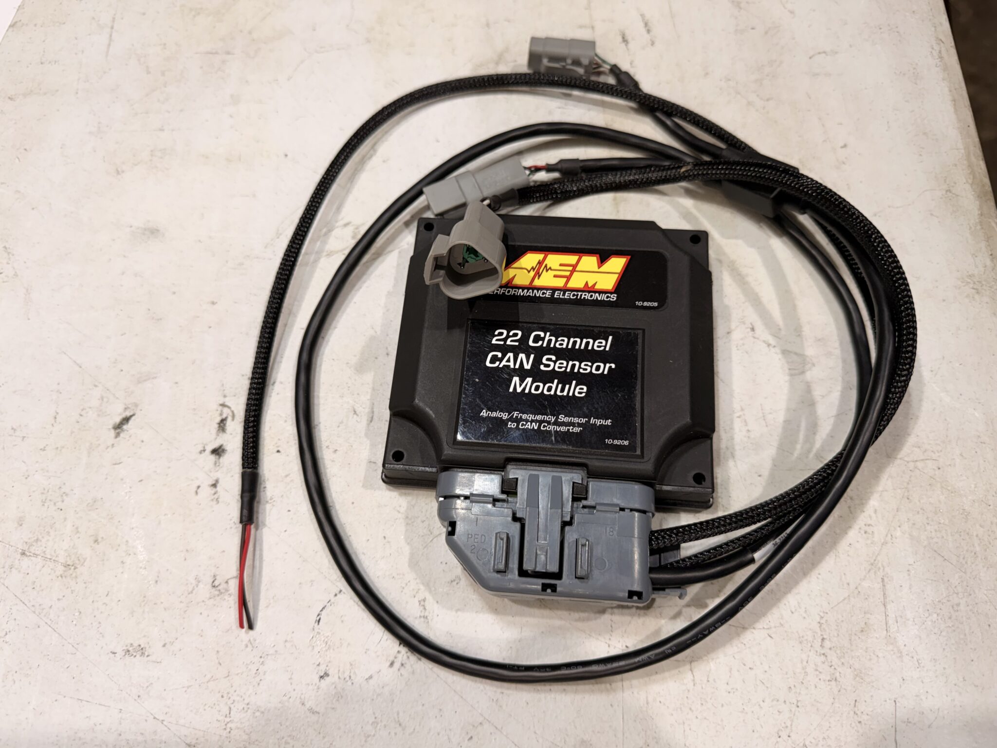 Cjan Sensor *USED* AEM 22 Channel CAN Sensor Module - Bardabe Performance