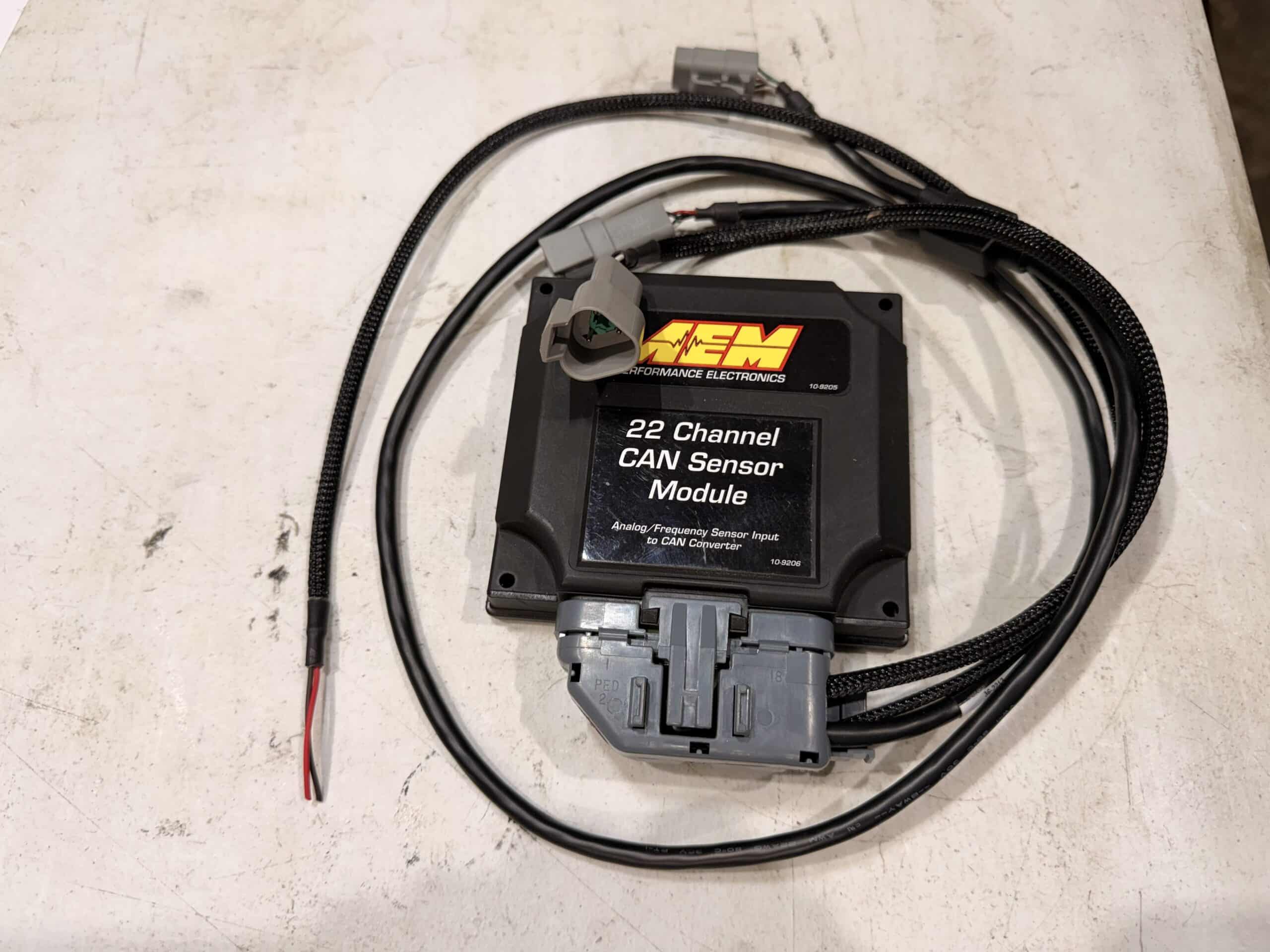 *USED* AEM 22 Channel CAN Sensor Module